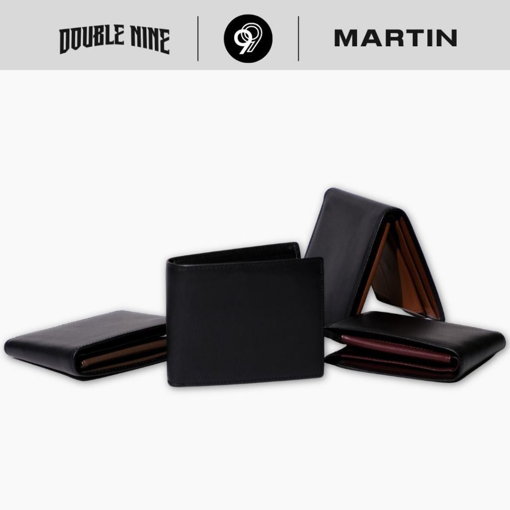 DOUBLE NINE : MARTIN กระเป๋าสตางค์หนังวัวแท้
