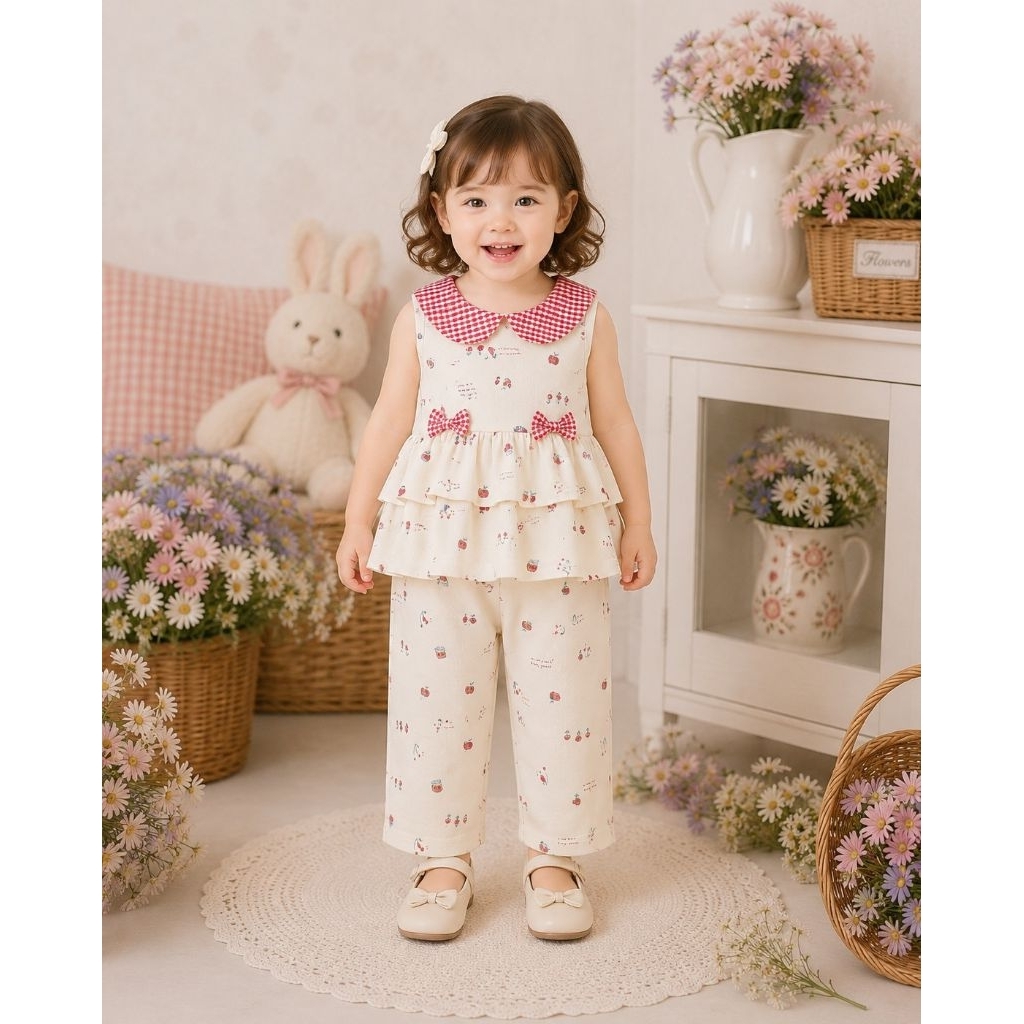 #5 SALE NEW ชุดเด็กผู้หญิงน่ารักงานแบรนด์ พร้อมส่ง size 12-18-24เดือน 3-4-5 ขวบ