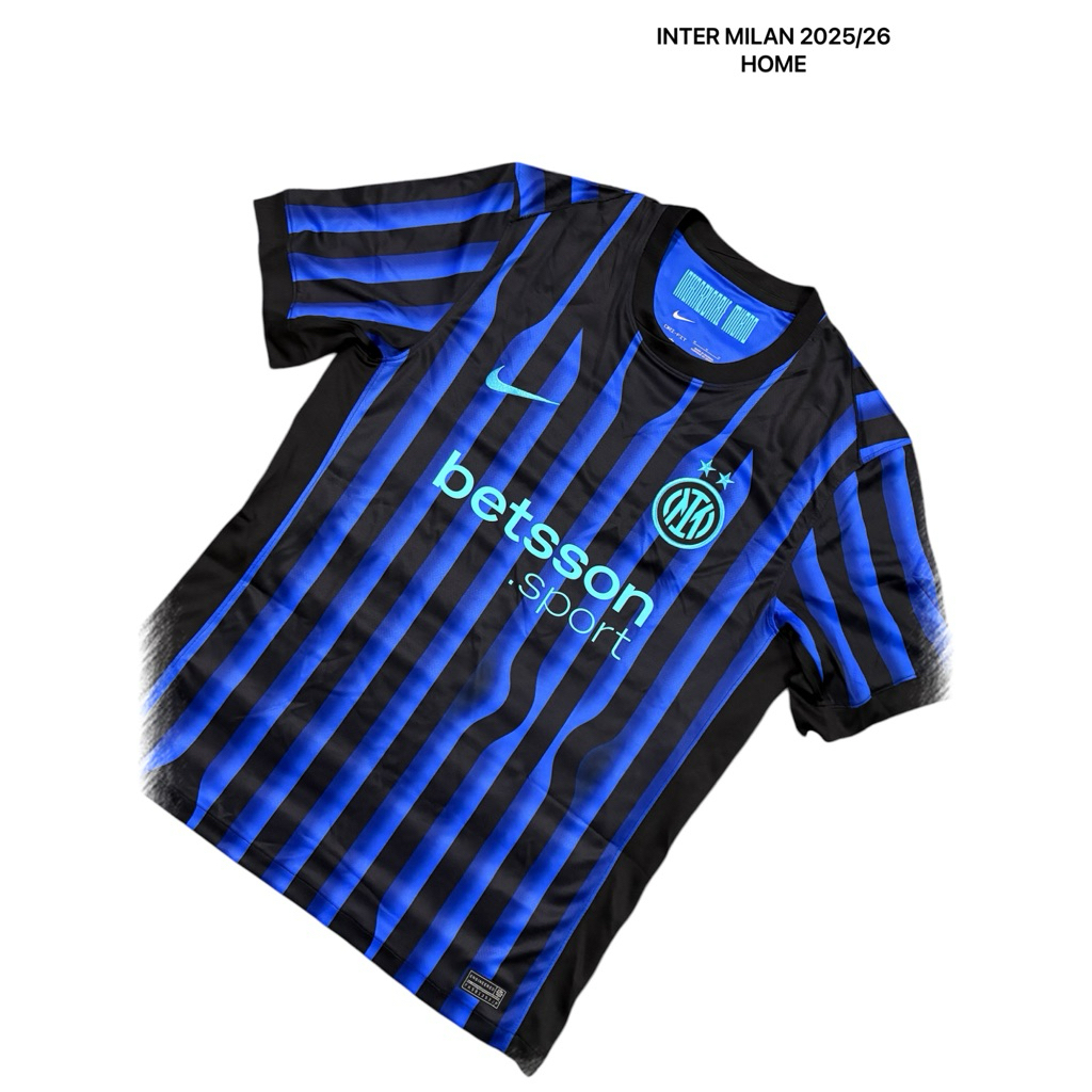 เสื้อทีมฟุตบอล INTER MILAN 2025/26 HOME เกรดแฟนบอล