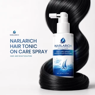 NARLARICH สเปรย์ปุ๋ยผม ออนแคร์ HAIR TONIC ON CARE SPRAY แฮร์โทนิค สเปรย์ บำรุงผมและหนังศรีษะ ปริมาณ 30 ml.