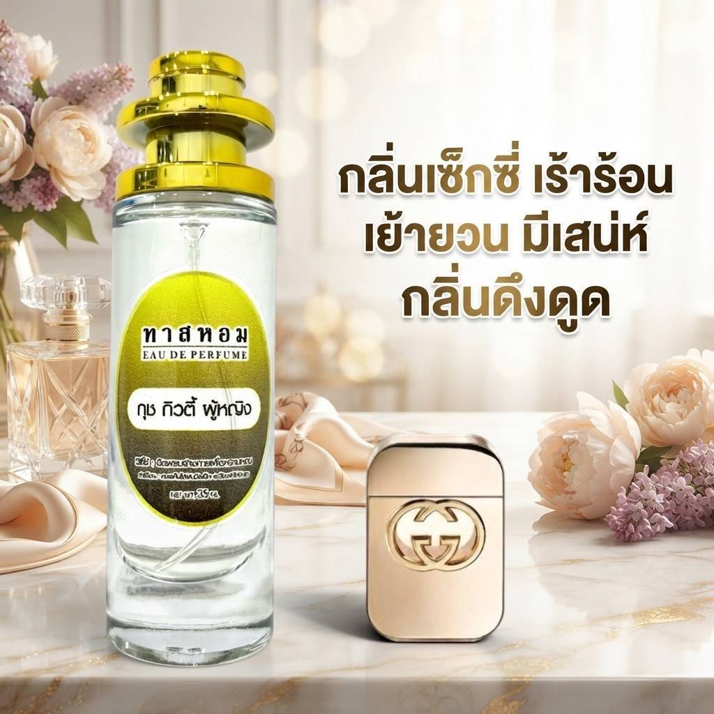 น้ำหอม กุชชี่กิวตี้ ผู้หญิง นำเข้าจากฝรั่งเศสแท้ 💯%