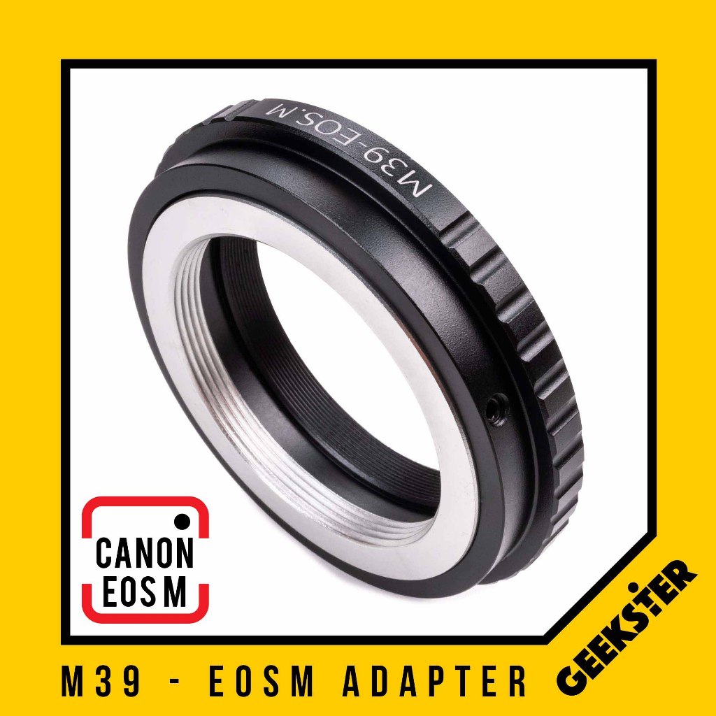 เมาท์แปลง M39 - Canon EOS M ( m39 ltm l39 M39-EOSM M39-EOS M EFM EOSM Leica ef-m lens mount adapter 