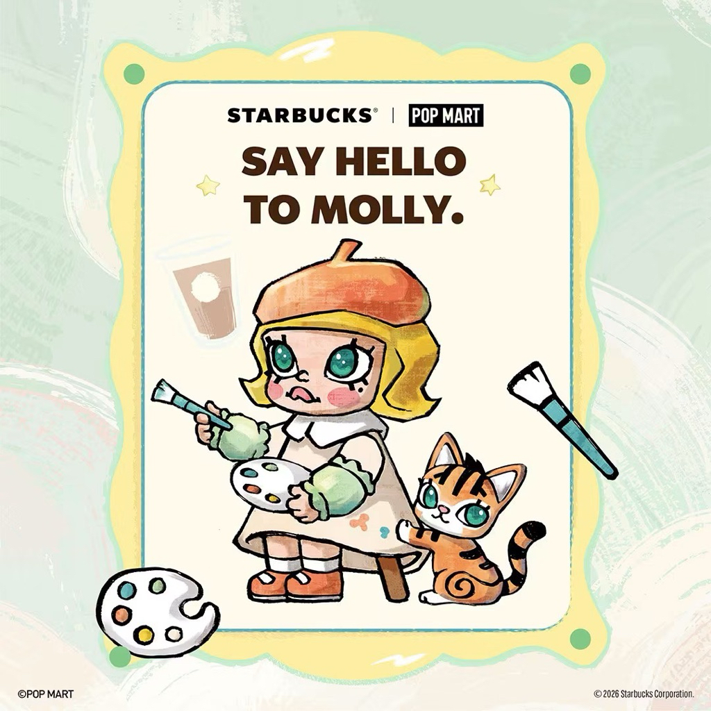 % Starbucks × MOLLY ​ Collection จำหน่ายแต่ของแท้จาก SHOP เท่านั้น!!