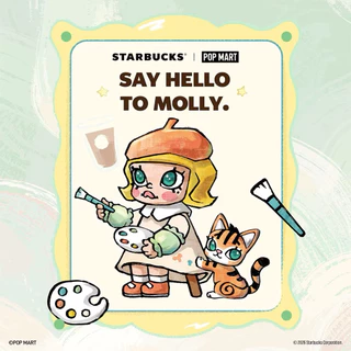 💯% Starbucks × MOLLY 🎨☕​ Collection จำหน่ายแต่ของแท้จาก SHOP เท่านั้น!!