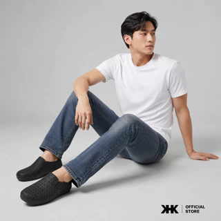 KHK SHOES รุ่น KHK ONE - BLACK สีดำ รองเท้ายาง EVA evashoes กันน้ำ คัทชูยาง