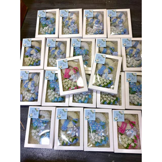 🌸งานพร้อมส่ง รหัส06/พวงมาลัยวันแม่ลวดกำมะหยี่( ใส่แบงค์3ใบ)