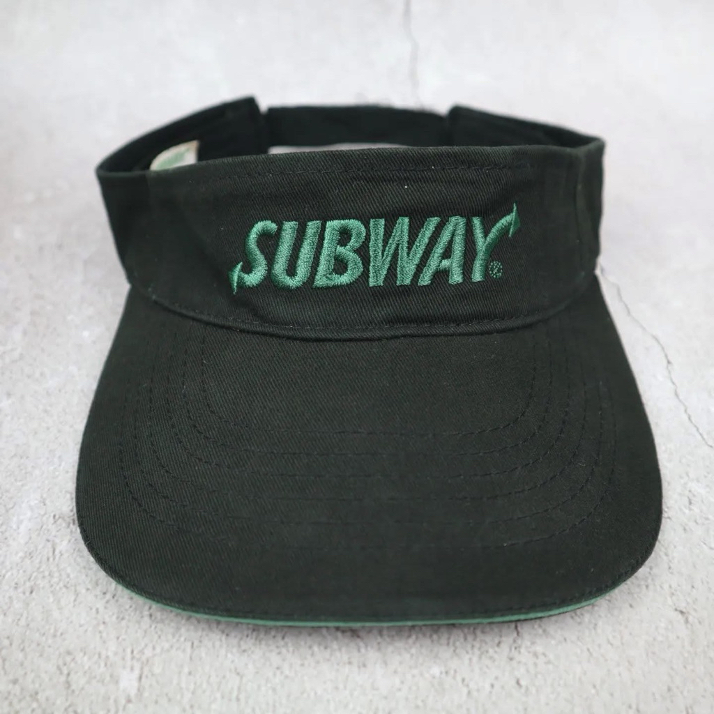 หมวกไวเซอร์ Subway สีดำ
