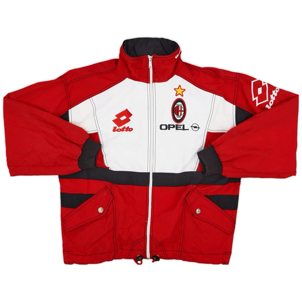 [Rare] Vintage 1995-96 Lotto AC Milan Opel Training Jacket 💯