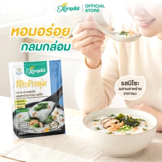 โจ๊กข้าวนุ่ม ข้าว กข43 ออร์แกนิค ผสมสาหร่ายวากาเมะ รสมิโซะ โจ๊ก (ขนาด 30 กรัม) Xongdur ซองเดอร์ (231-003)