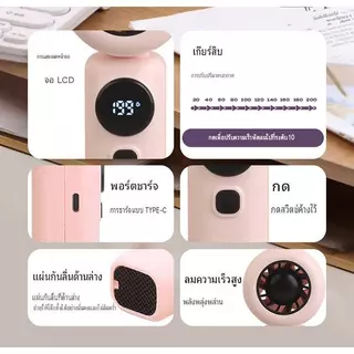ซื้อ3รับของขวัญ,พัดลมพกพา DianDiของแท้100%,มีราคาส่งรับประกัน90วัน,เส้นผ่าน6.5–7.5ซม พัดลมมือถือไฟLEDปรับได้1-3ระดับ