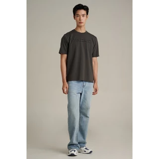 Mc JEANS (แม็คยีนส์) เสื้อยืดผู้ชาย เสื้อยืดแขนสั้น ทรงเรกูลาร์ Regular Fit T-Shirt มีให้เลือก 4 สี MTSZD73