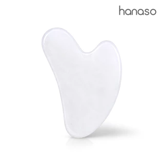 Hanaso หินกัวซา Guasha หินนวดหน้าธรรมชาติ ช่วยกระตุ้นผิวหน้าและผ่อนคลาย