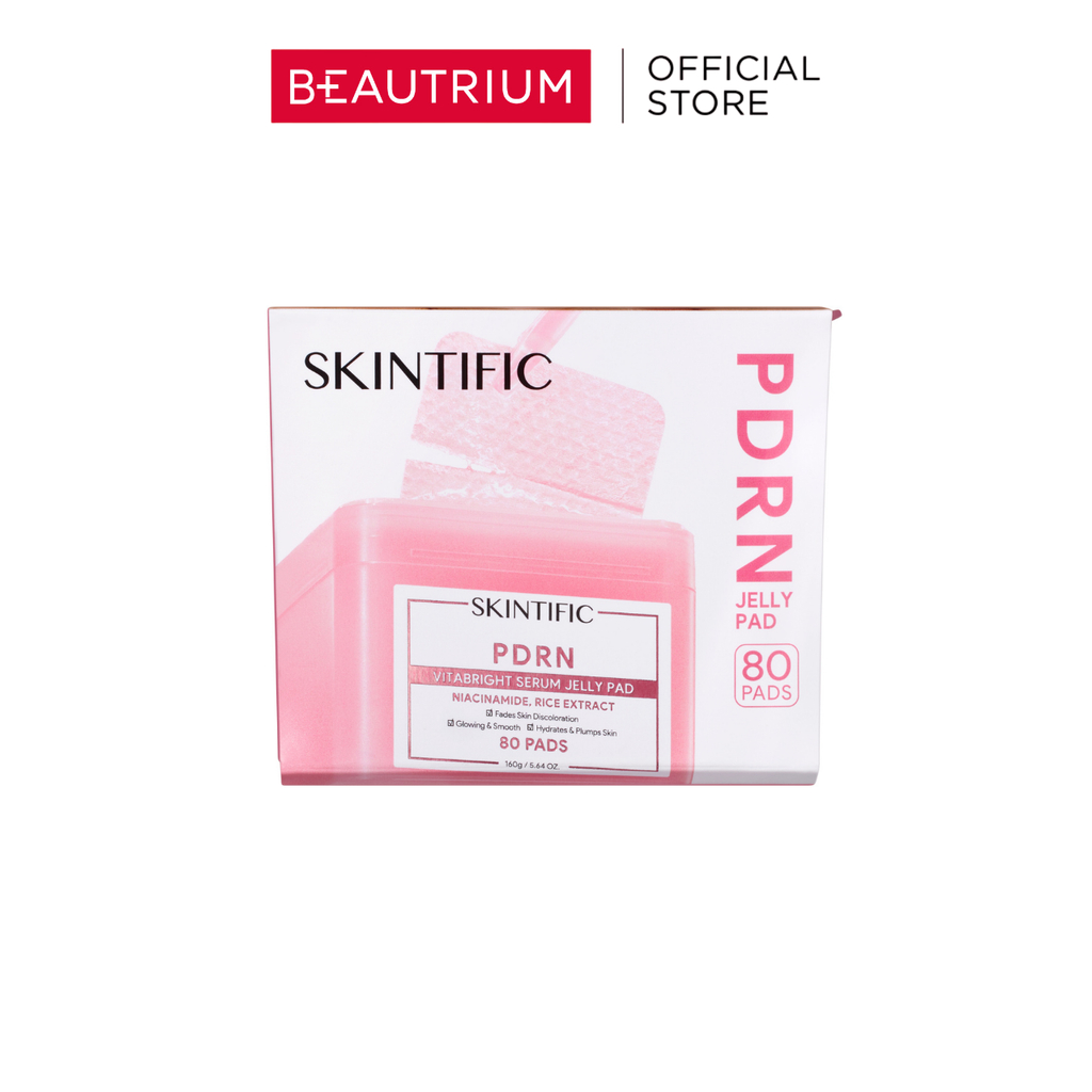 SKINTIFIC PDRN Vitabright Serum Jelly Pad ผลิตภัณฑ์บำรุงผิวหน้า 80pcs — صورة 2