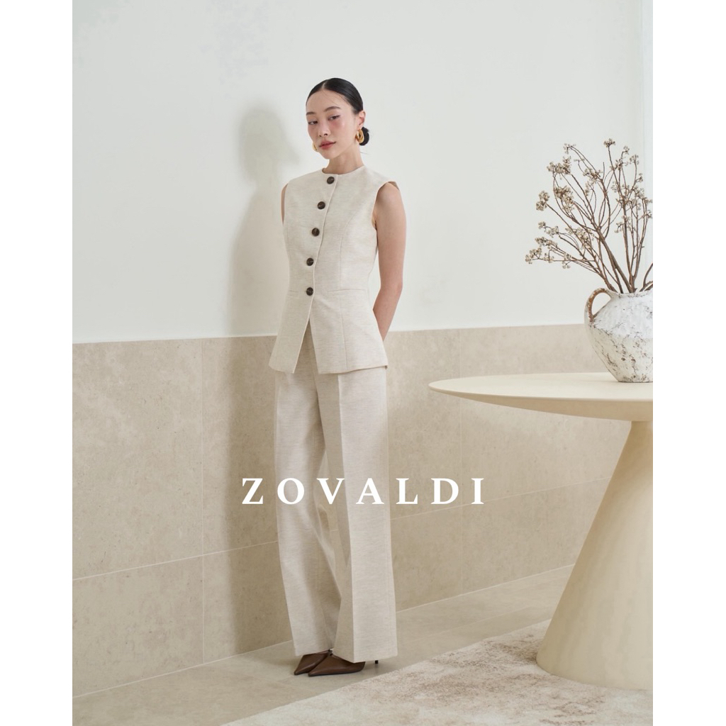 Edition_AterlierBKK - Zovaldi Vest / Trousers (สินค้าจำหน่ายแยกชิ้น)