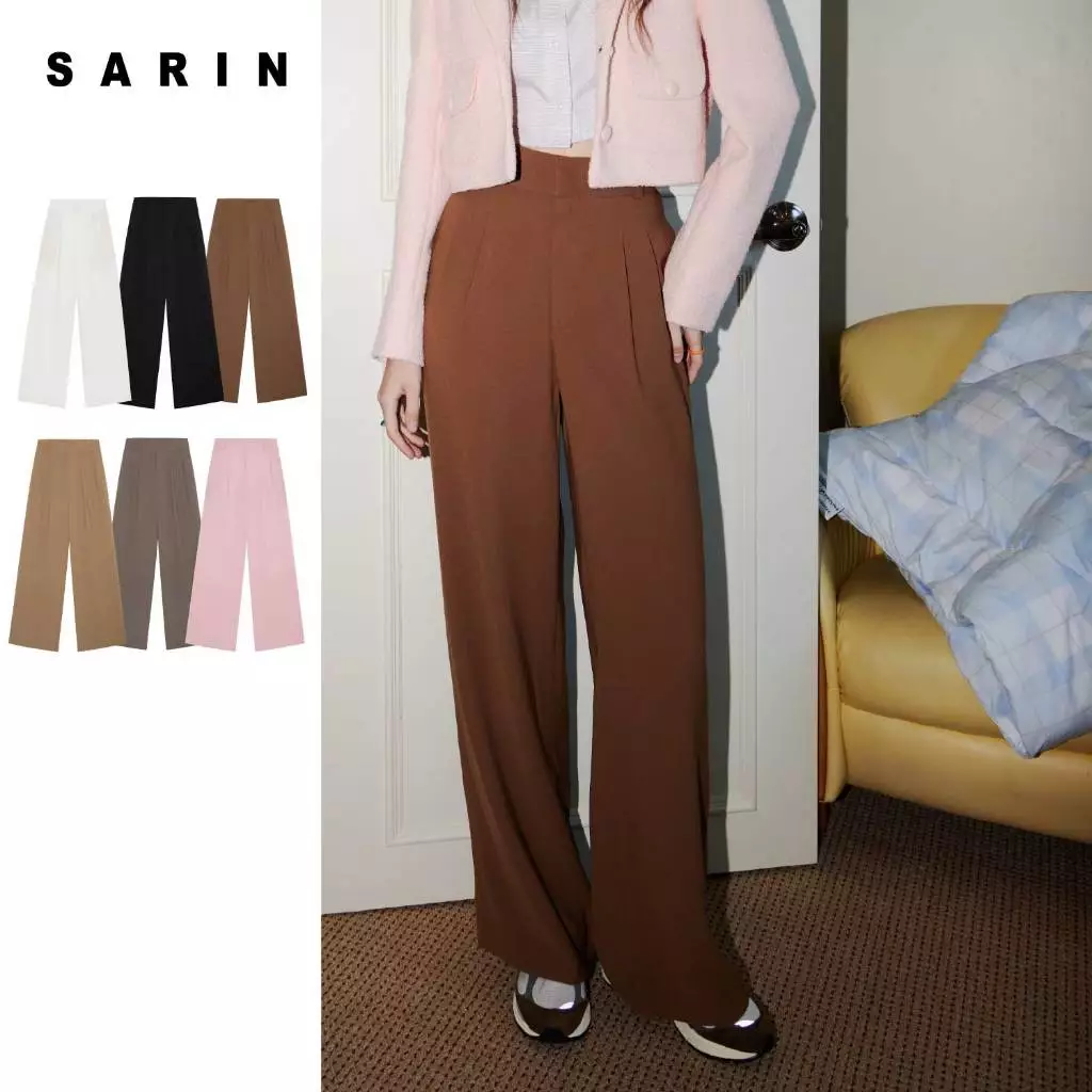Sarin Walking Wild Pants กางเกงขายาว ทรงพริ้ว 02