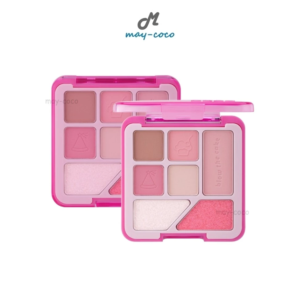 ถูก/แท้/มีไลฟ์ พาเลทท์ ODBO Special Treats Eyeshadow Palette พาเลท อายแชโดว์ เนื้อแมท ชิมเมอร์ กลิตเตอร์ เกลี่ยง่าย