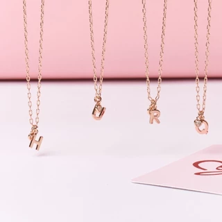 Your Alphabet Necklace สร้อยคอห้อยชาร์มตัวอักษร
