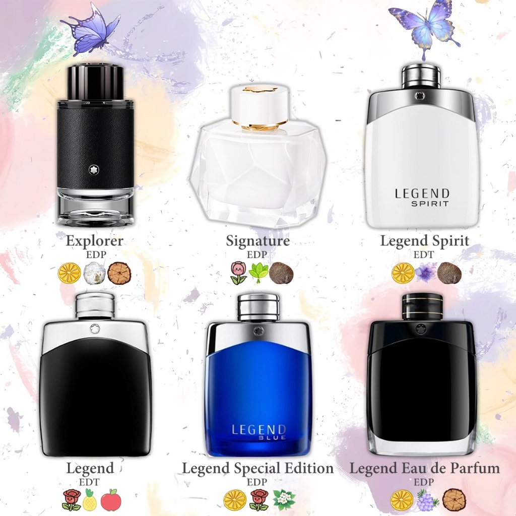 น้ำหอมแบ่งขาย Explorer EDP / Legend EDT 2ml 5ml 10ml น้ำหอมขายดี น้ำหอมอเนกประสงค์