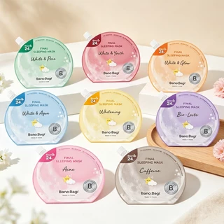 Banobagi Final Sleeping Mask Acne 23ml 4 Sleeping Masks (Whitening, Acne, Bio-Lacto, Caffeine)