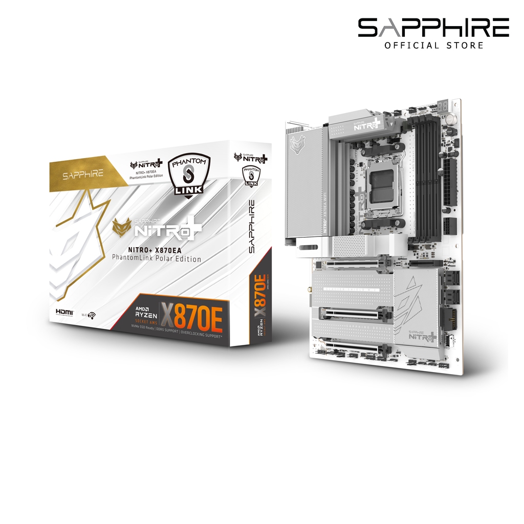 M/B SAPPHIRE NITRO+ X870EA PHANTOMLINK POLAR EDITION