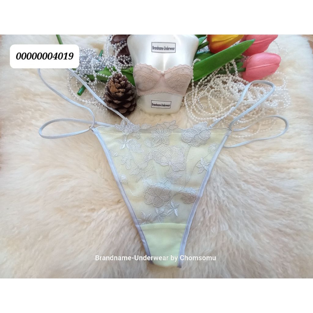 แบรนด์นอก‼️ Size  XL+ ชุดชั้นในแบรนด์เนม/กางเกงใน จีสตริง G-string 00000004019