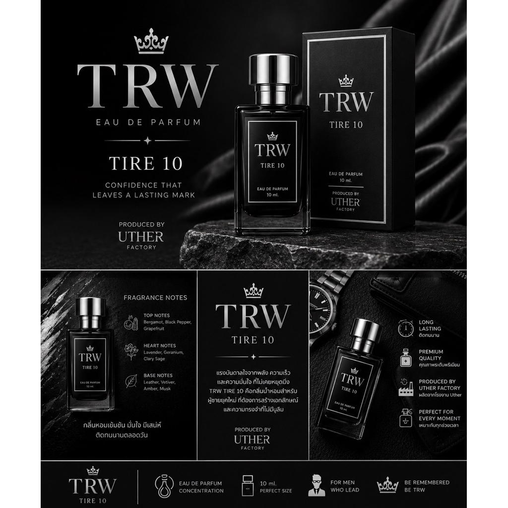 TRW TIRE 10 Eau De Parfum by Uther