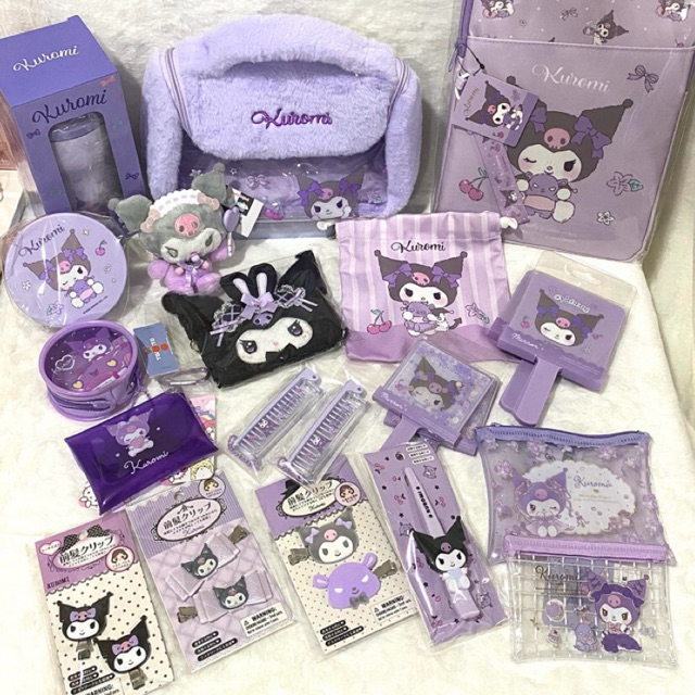 รวมสินค้า Kuromi 💜 Sanrio ลิขสิทธิ์แท้ sanrio japan & moshimoshi