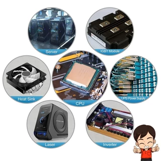 ซิลิโคนของแท้ !! หลอดใหญ่ Halnziye HํY510 ซิลิโคนร้านซ่อมคอม ซ่อมทีวี เครื่องเสียง ระบายความร้อนได้ดี USE FOR CPU การ์ดจ