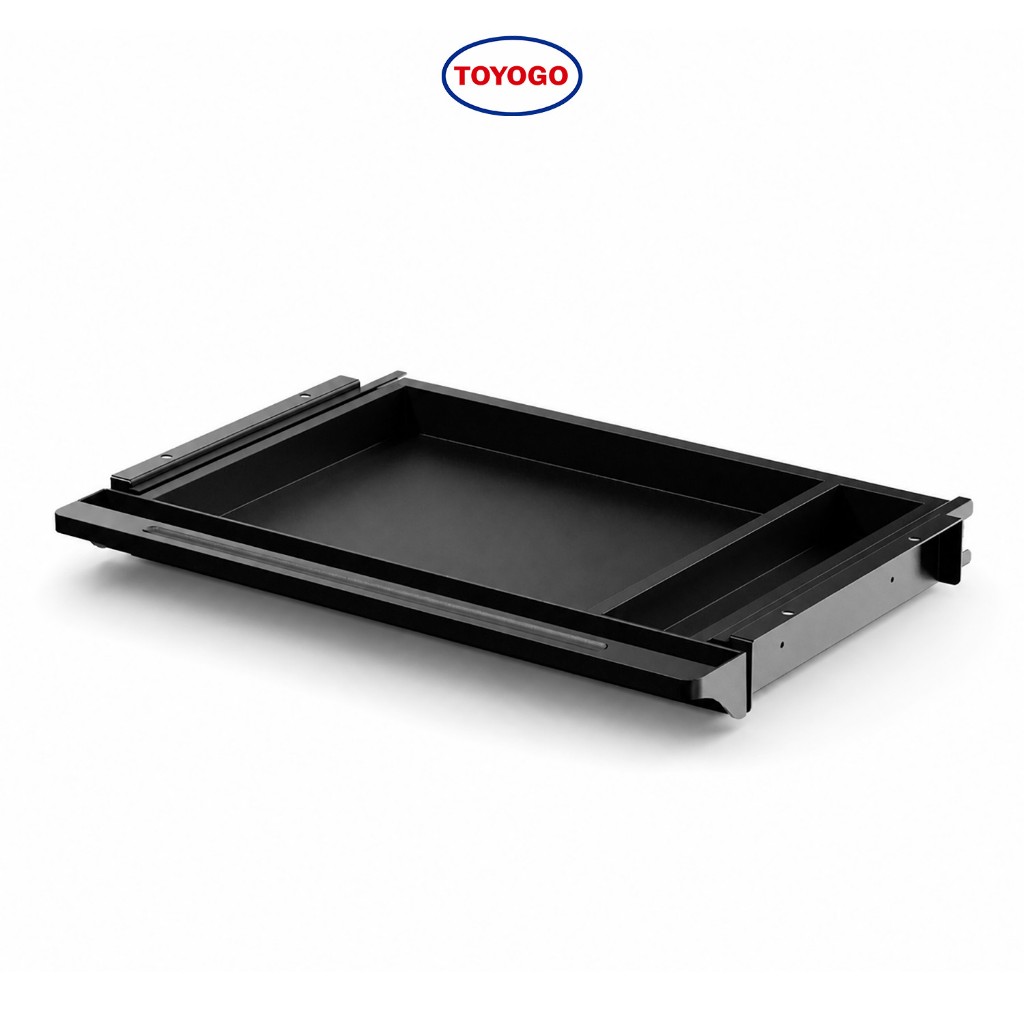TOYOGO Drawer ลิ้นชักเก็บของแบบสไลด์ ติดใต้โต๊ะ ไม่ต้องเจาะ รับน้ำหนัก15Kg ประหยัดพื้นที่ โต๊ะทำงาน ห้องครัว