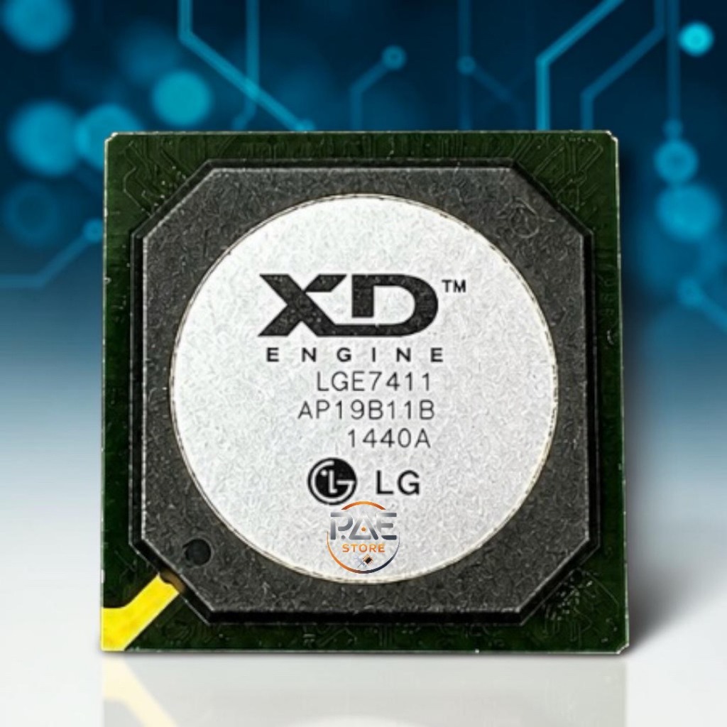 #IC ไอซีชิป IC BGA LGE7411 (XD Engine) อะไหล่บอร์ดเมนบอร์ดทีวี LG ชิปประมวลผลแท้ คุณภาพสูง