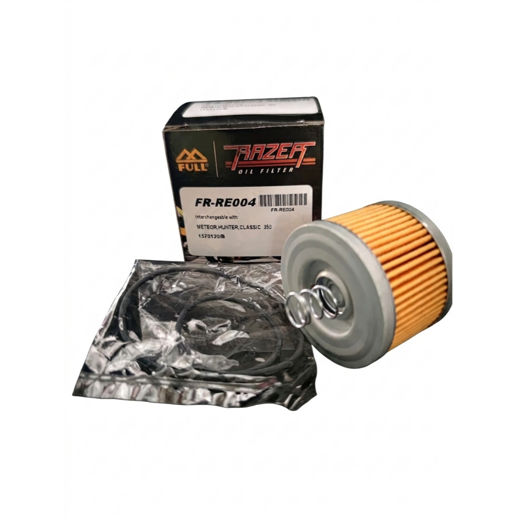 FULL RAZER FR-RE004 กรองน้ำมันเครื่อง Royal Enfield Meteor 350 Classic 350 Hunter 350 bullet โรยัล เ