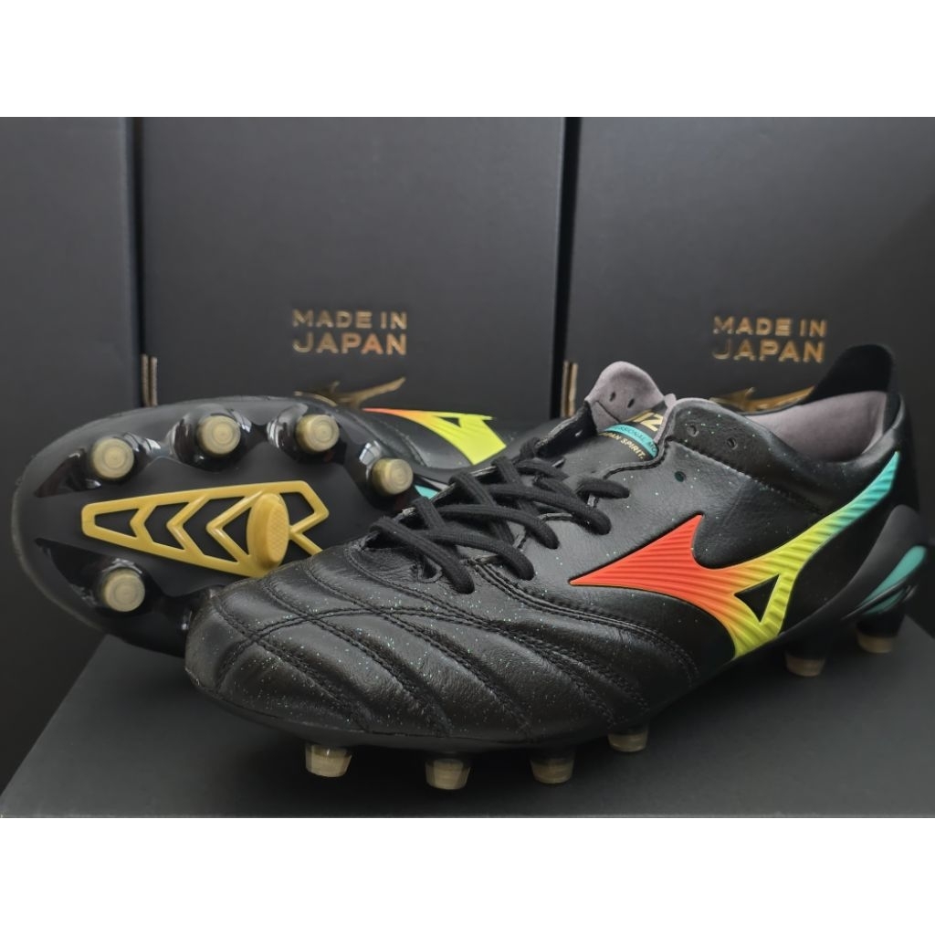 Mizuno Morelia Neo 5 V Japan 'Bright Black Pack' p1ga268000ของแท้ 100% มือ 1 ครบกล่องถุงผ้า