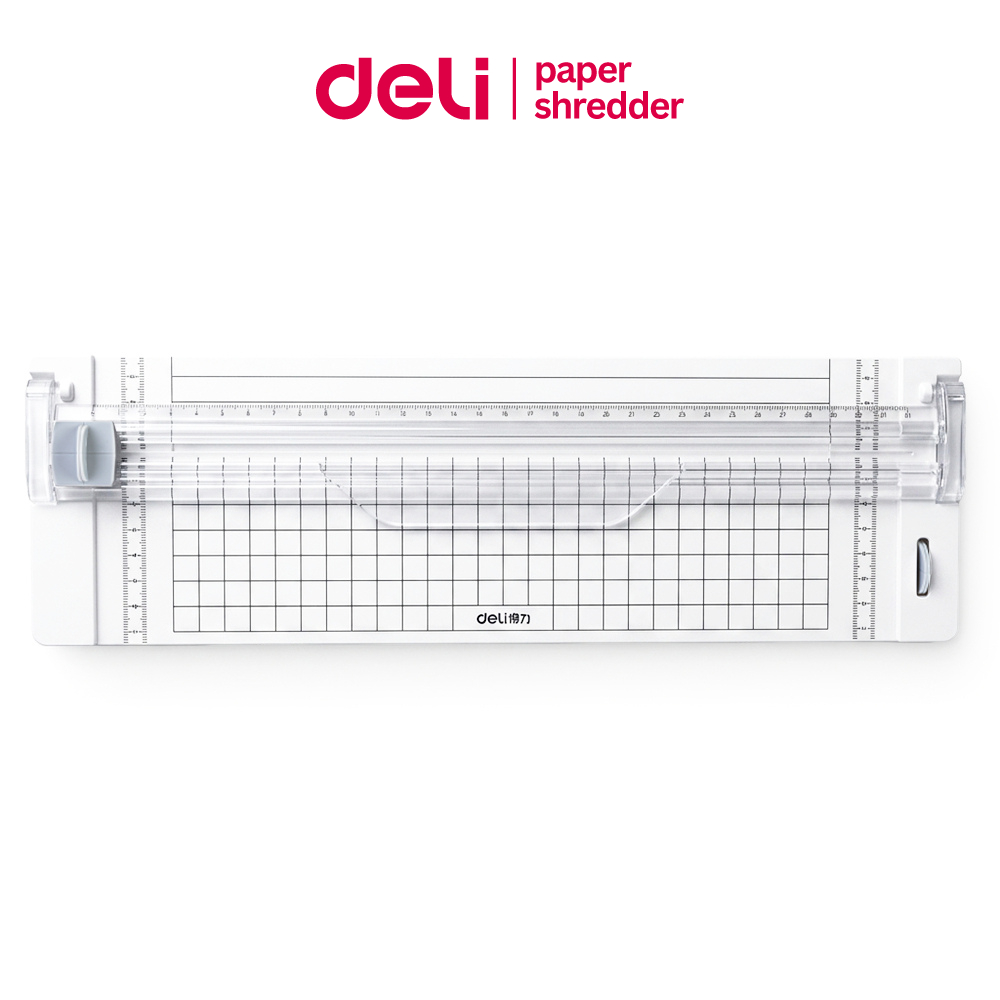 Deli เครื่องตัดกระดาษ ที่ตัดกระดาษ ตัดกระดาษ ใบมีดคม แถมฟรีใบมีด Paper Trimmer