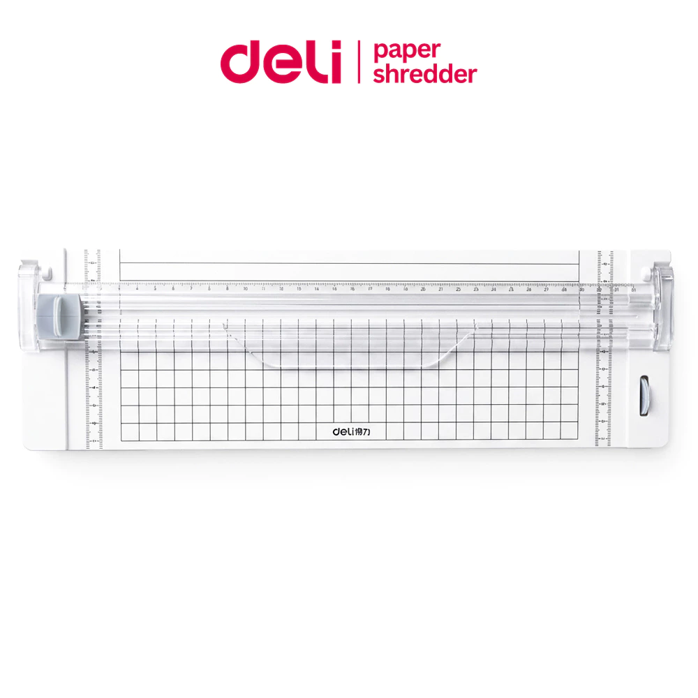 Deli เครื่องตัดกระดาษ ที่ตัดกระดาษ ตัดกระดาษ ใบมีดคม แถมฟรีใบมีด Paper Trimmer