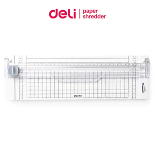 Deli เครื่องตัดกระดาษ ที่ตัดกระดาษ ตัดกระดาษ ใบมีดคม แถมฟรีใบมีด Paper Trimmer
