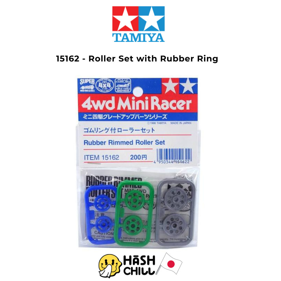 Tamiya 15162 - Roller Set with Rubber Ring