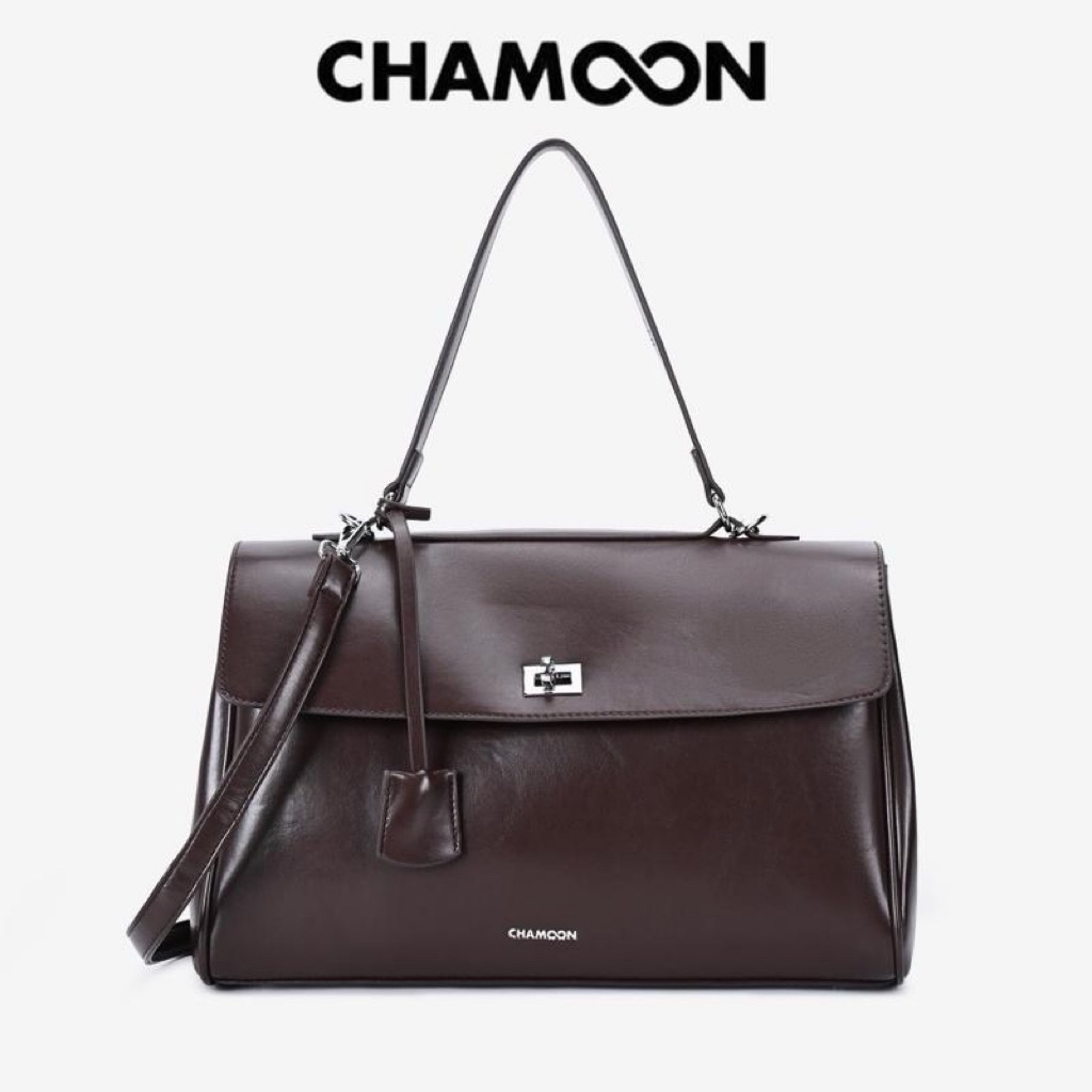 กระเป๋าCHAMOON รุ่น CM6506 กระเป๋าหนังสะพายไหล่ใส่ของเยอะ