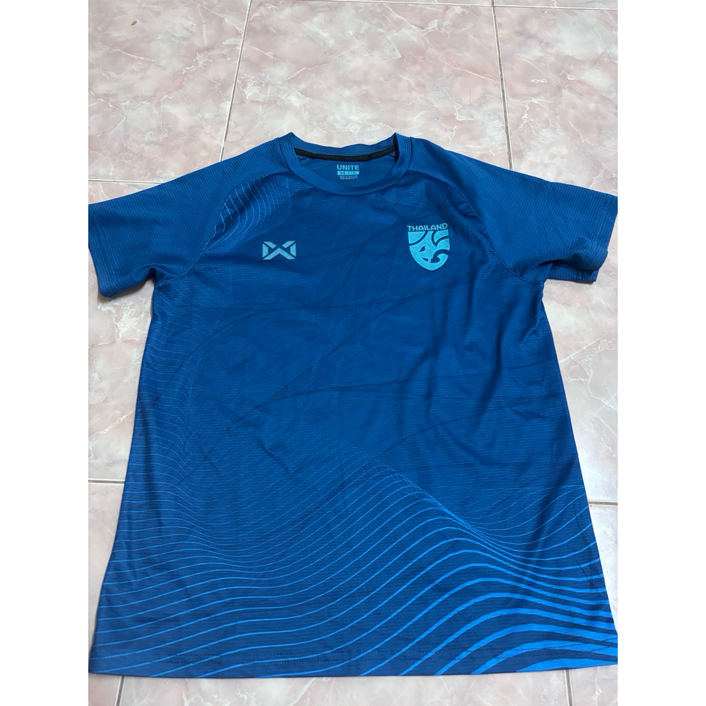 เสื้อกีฬาสีน้ำเงิน Warrix
