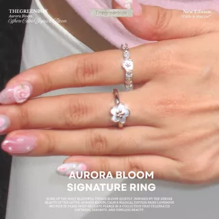 แหวน Aurora Bloom Signature Ring - The Green Box