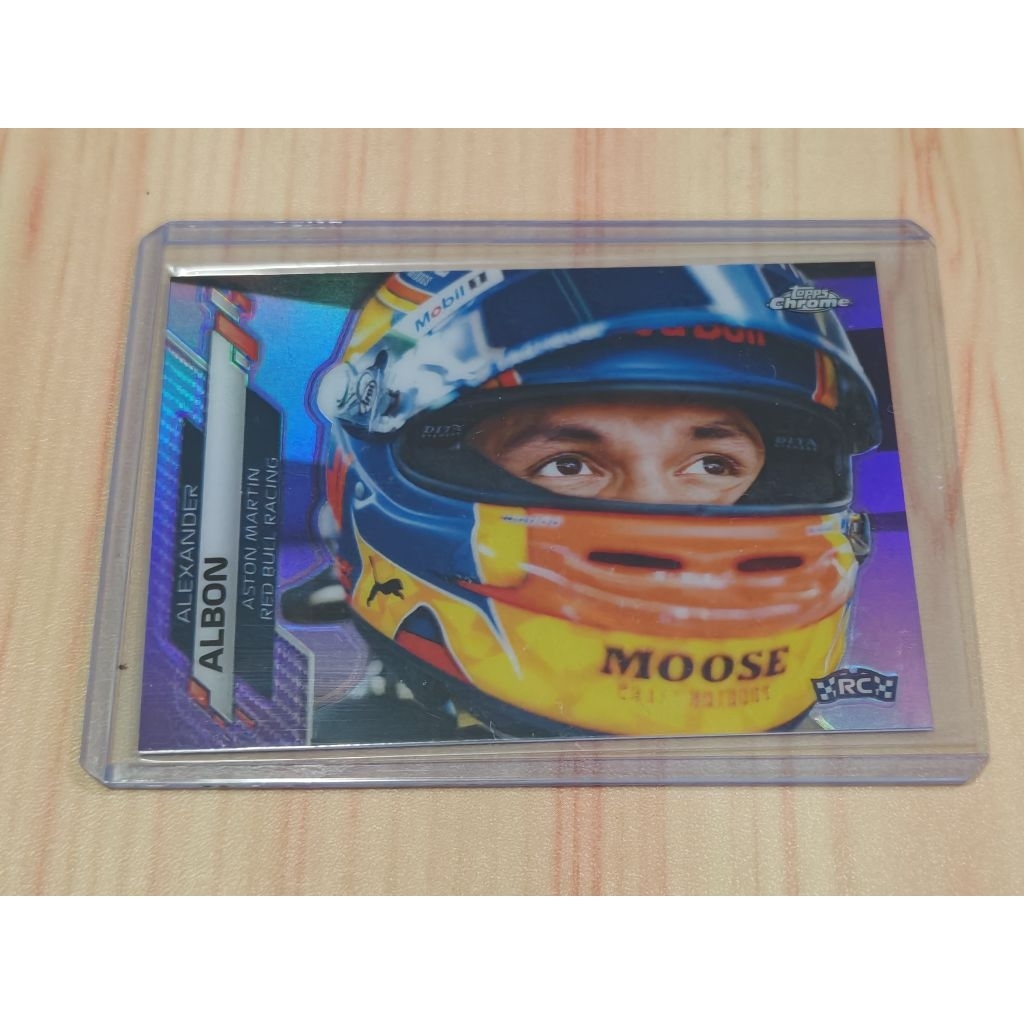 การ์ด f1 2020 topps chrome alex albon rookie year