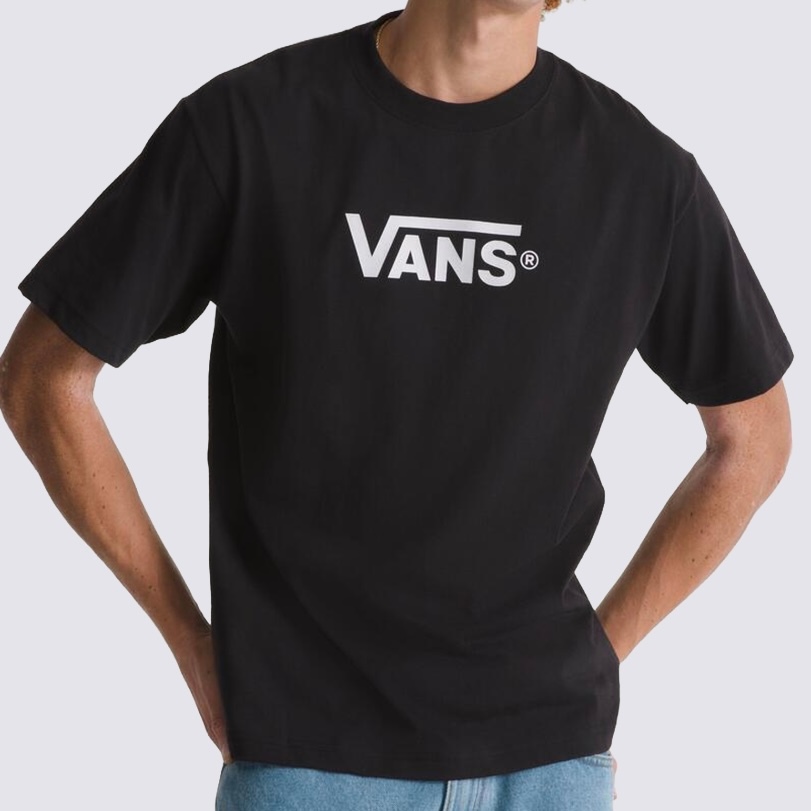 เสื้อVANS NEW VANS CLASSIC SS TEE BLACK WHITE สินค้ามีประกันแท้