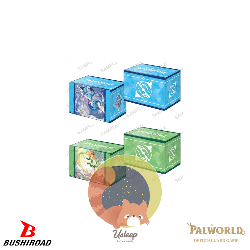 Bushiroad Deck Holder Collection V3 Palworld Official Card Game : Chillet, Lyleen