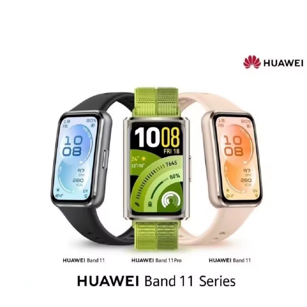 Huawei Band 11 Series สมาร์ทวอทช์ หน้าจอสว่างคมชัด ขนาดใหญ่ 1.62 นิ้ว