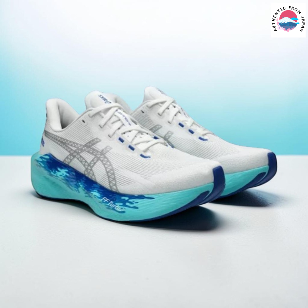 (A) NOVABLAST 6 SYDNEY Running Shoes, Unisex, WHITE/ICE MINT STANDARD