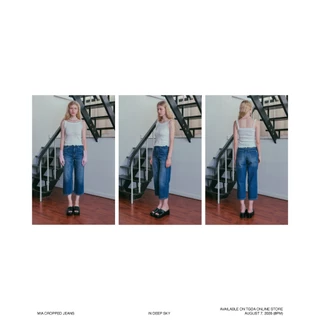 TGDA.CO - กางเกงขาห้าส่วน Body Girl รุ่น Mia Cropped Jeans (พรีออเดอร์ 7 วัน)