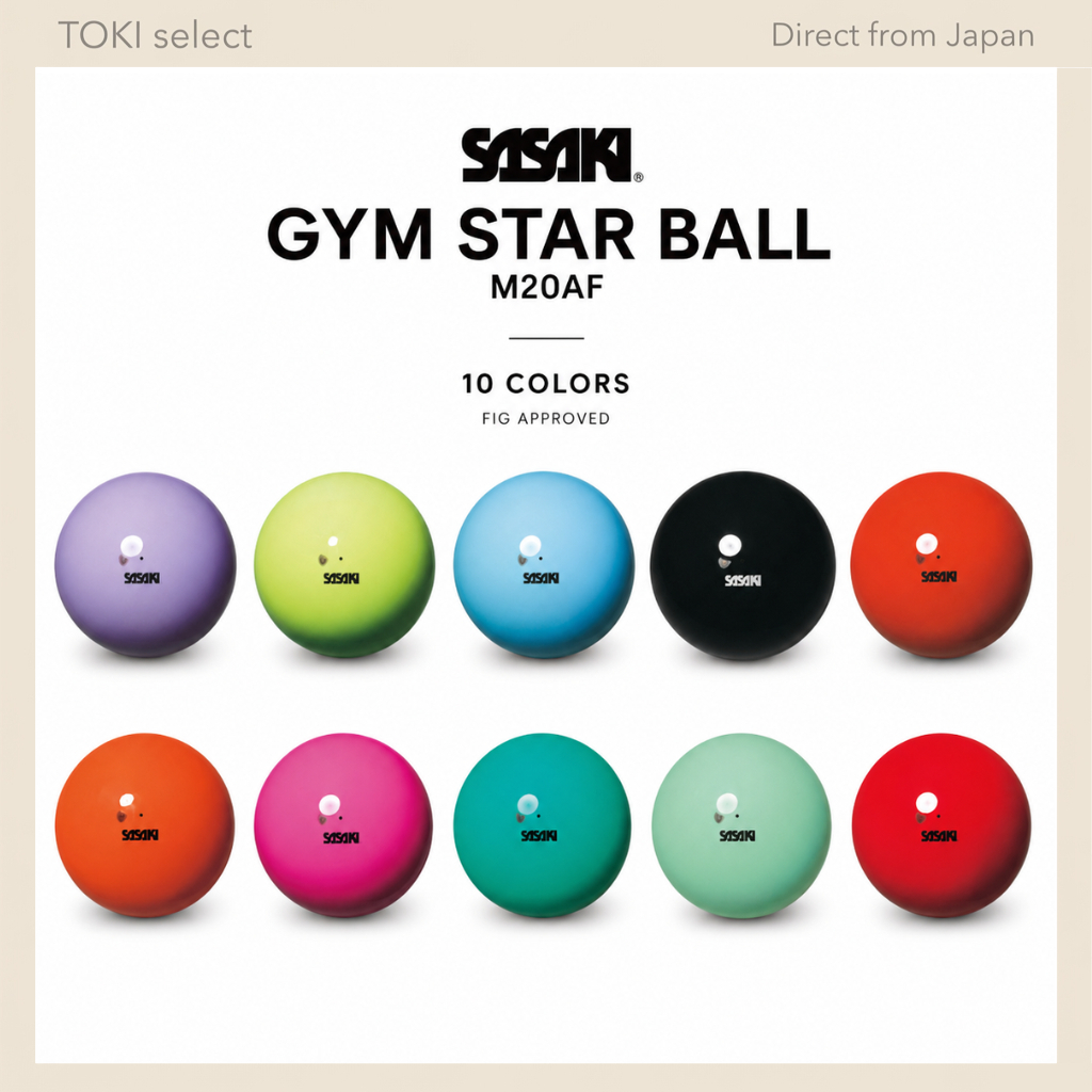 SASAKI M20AF FIG Gym Star Ball 18.5cm Rhythmic Gymnastics Competition Ball 10 Colors