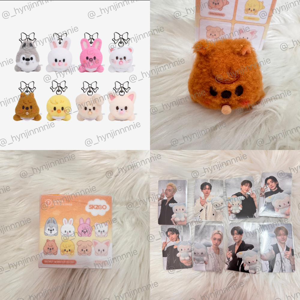 พร้อมส่ง SKZOO SECRET WIND-UP PLUSH - RUN IT