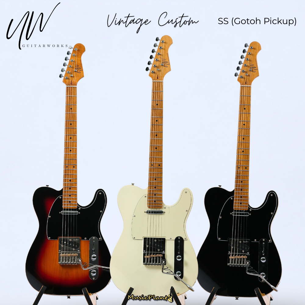 UW GuitarWorks - Vintage Custom SS (Gotoh Pickup) Approx. Weight 3.3 Kgs