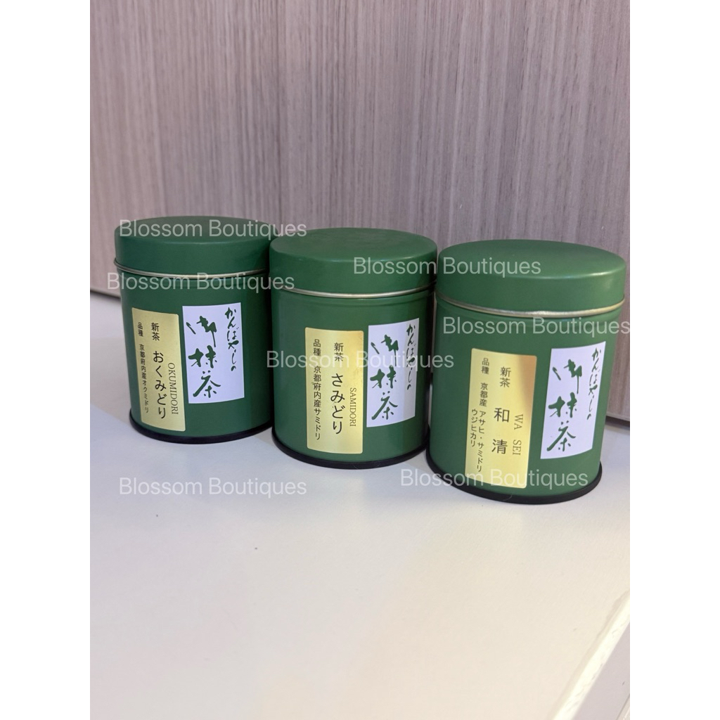 พร้อมส่ง Matcha‼️OCHA NO KANBAYASHI Limited ป้ายทองเก็บเกี่ยวฤดูกาลแรก 30g.