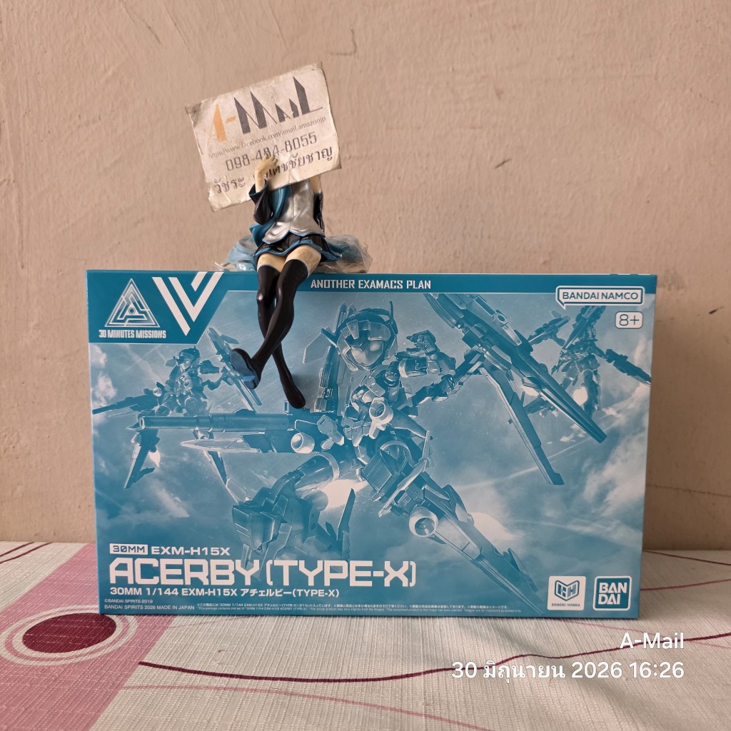 [พร้อมส่ง] มือ 1 JP Bandai 30MM EXM-H15X Acerby Type-X 4573102725714
